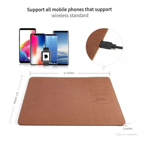 Mouse Pad con cargados inalámbrico