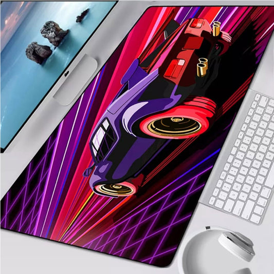 Mouse Pad Auto Estilo Tron M66 Pg